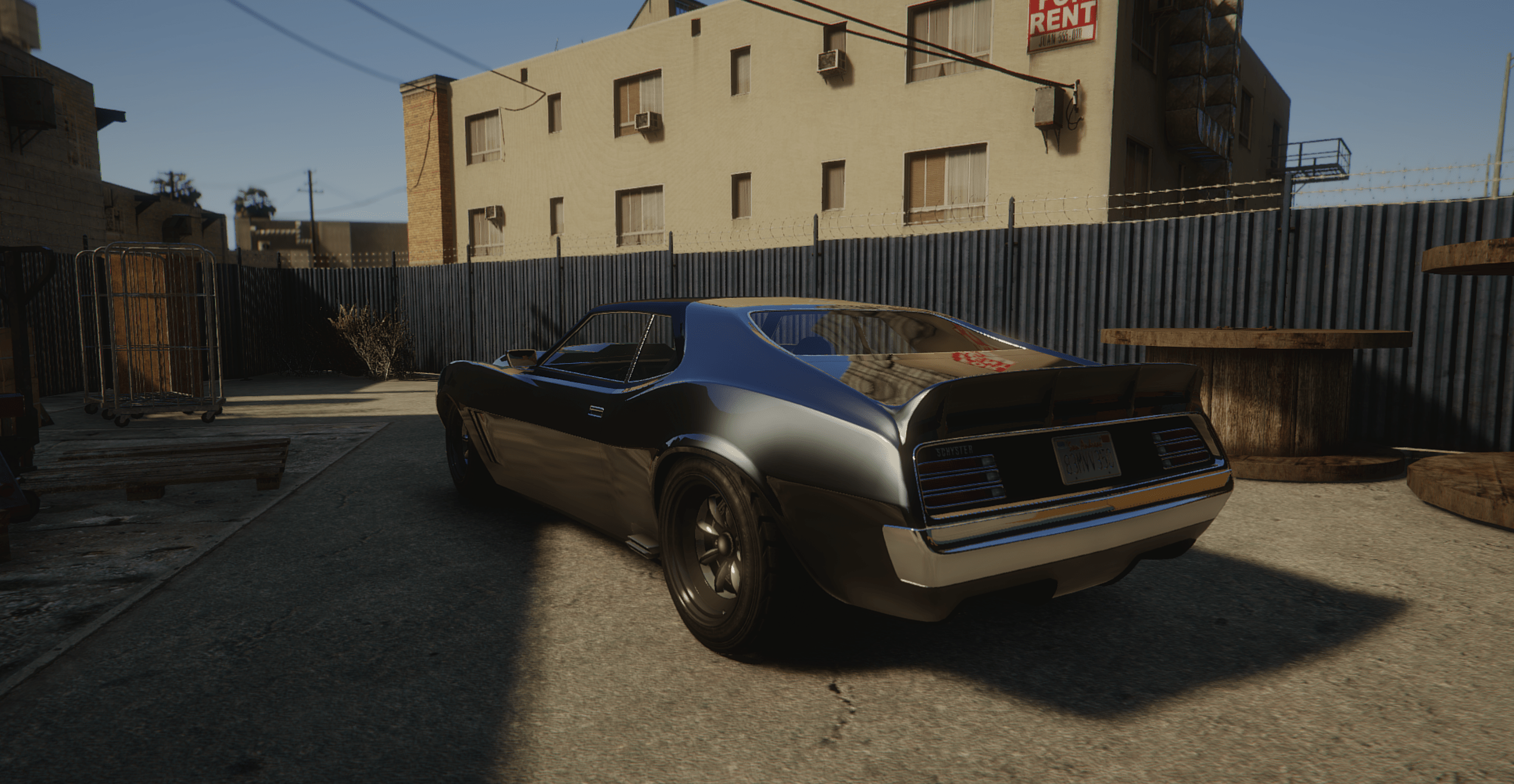 Vanilla GTA V scene
